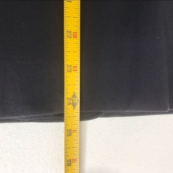 Ann Taylor Black Blazer Jacket Storm Flap Back Pleat Button Vent Women's Size 10 - Picture 12 of 15